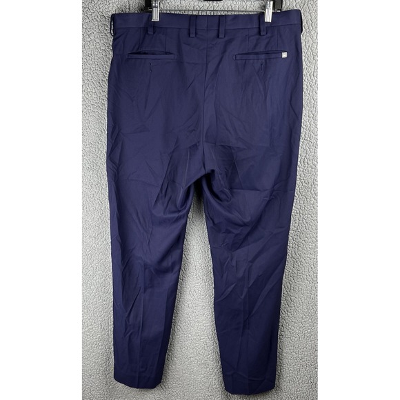 Peter Millar Pants Mens 38L  Durham High-Drape Performance EB78 Blue Golf 38x31 - Picture 8 of 16